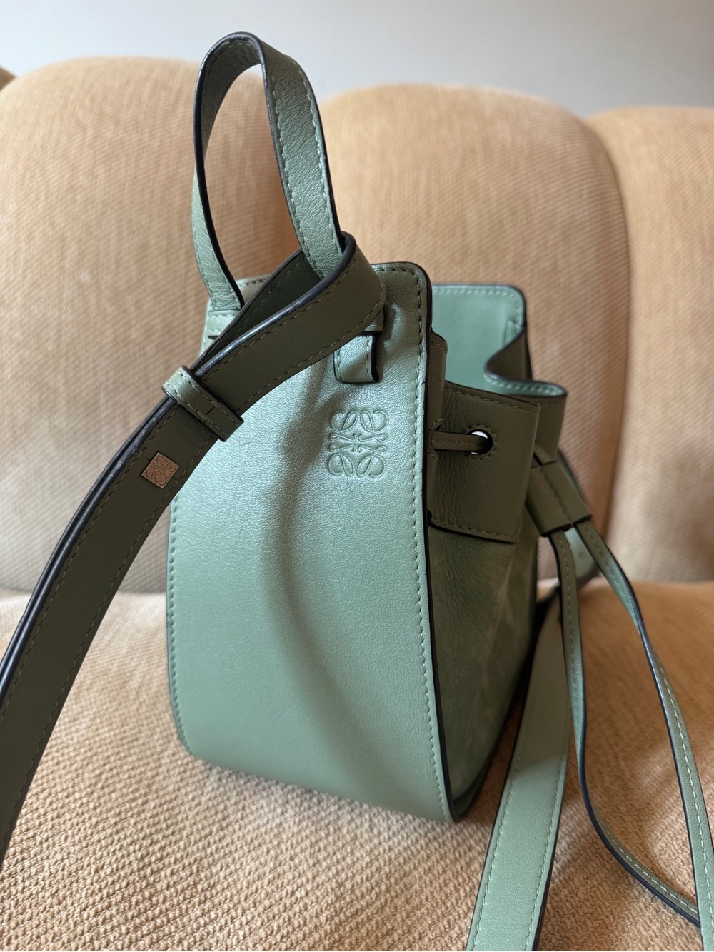 Loewe Hammock 2-way Crossbody